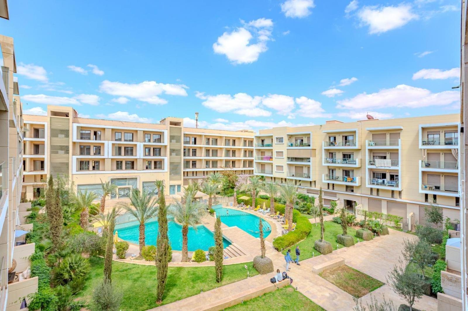 Royal Deluxe Platinum - Marrakech, Luxe Pool View Διαμέρισμα Μαρακές Εξωτερικό φωτογραφία